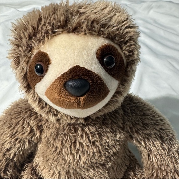 Aurora Destination Nation Sloth Plush – 12” – Brown – Velcro Paws - Picture 3 of 9